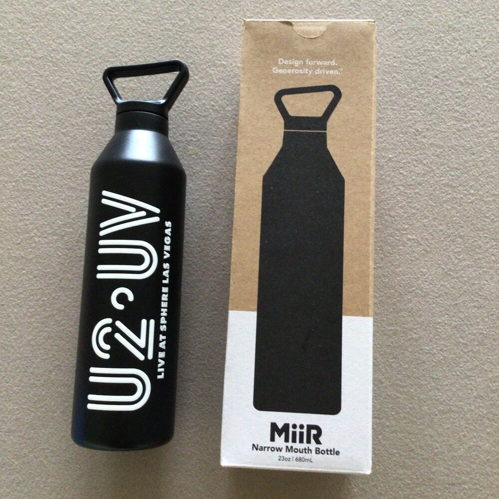U2 Concert Live at Sphere Water Bottle - NWOT
